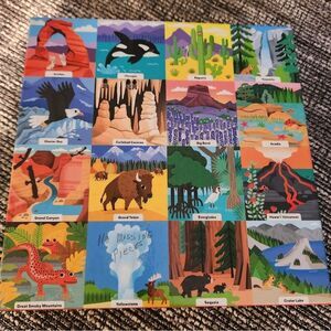 500 pc Little Park Ranger Jigsaw Puzzle Colorful Fun Verified
